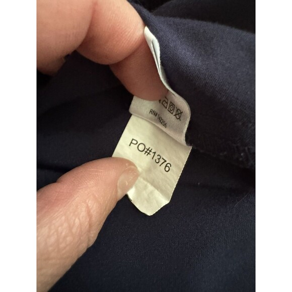 Figs‎ Dark Blue Kangaroo Pocket Scrub Top Size Small W19SW1011 - Picture 7 of 7